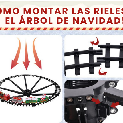 TREN NAVIDEÑO – Magia y alegría para decorar tu Navidad!