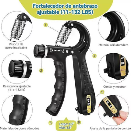 KIT DE AGARRE - FUERZA Y REHABILITACIÓN