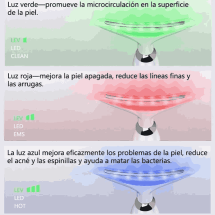 MASAJEADOR FACIAL DE PAPADA + DEPILADOR DE CEJAS $35.99