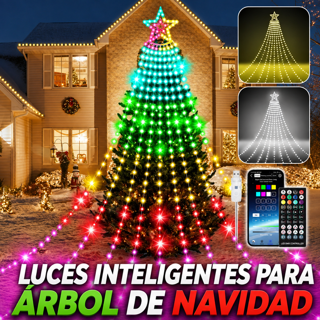 Luces Inteligentes para Árbol de Navidad | Promoción Anticipada de Navidad 2026