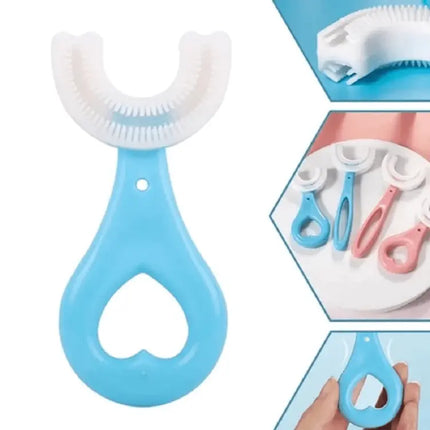CEPILLO DE DIENTES EN U PARA NIÑOS🪥