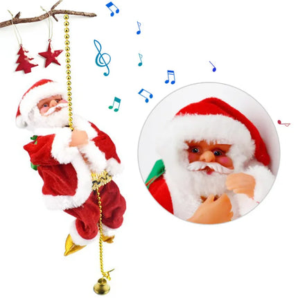 (COMPRÁ 2 Y LLEVATE 4) Papá Noel Escalador
